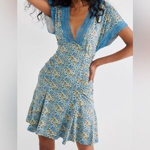 Free People Sweet Talker Mini Dress Size Small